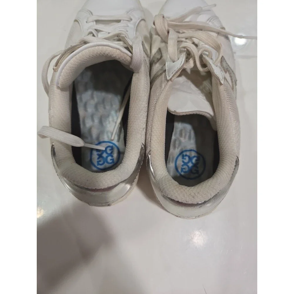 G/FORE Disruptor Quarter G Knit Womens White Size 9 Low Top Shoes G4LS22F21 SB9